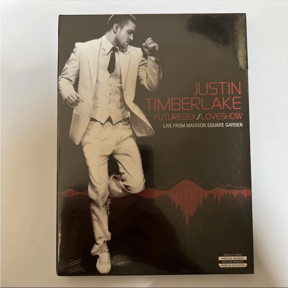 Justin Timberlake: Futuresex/Loveshow Live Madison Square Garden (DVD 2007) NEW - Picture 1 of 2
